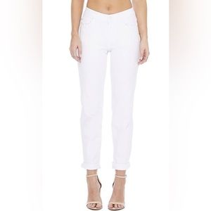 Judy Blue Full Length White Denim Jeans 14W